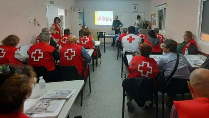 Plan Mayor Seguridad: Formación al voluntariado Cruz Roja