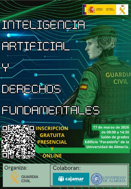 Jornada en formato online/webinar: "Inteligencia Artificial y Derechos Fundamentales"