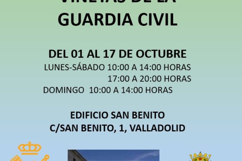 Exposición de viñetas de la Guardia Civil. "Guarda fiel de España entera" La Guardia Civil en el humor gráfico de JM Nieto