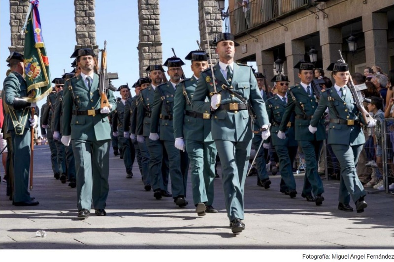 Acto castrense, Fotografía: Miguel Angel Fernández de https://eladelantado.com/