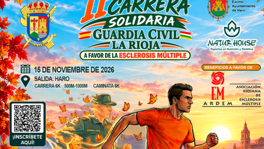 II Carrera Solidaria de la Guardia Civil de La Rioja