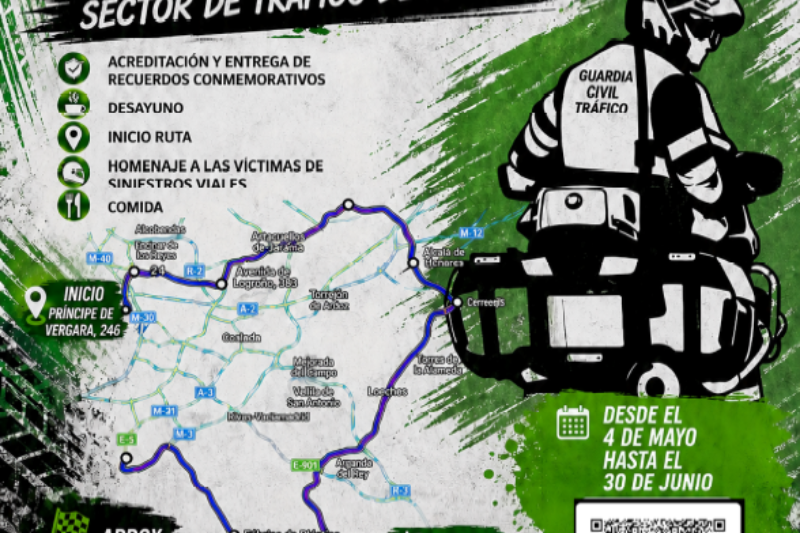 Marcha motera Guardia Civil