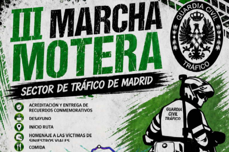 Marcha motera Guardia Civil