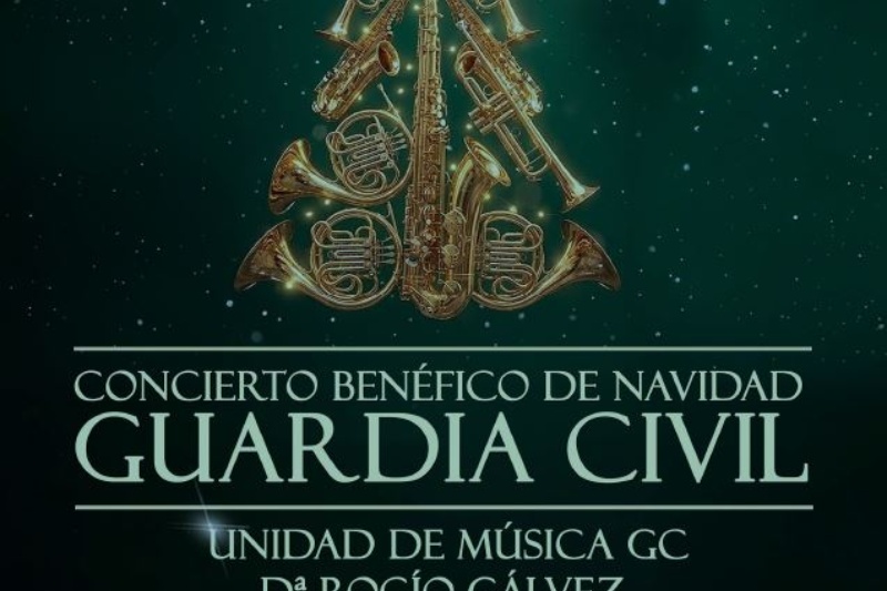 Poster del Concierto benéfico Guardia Civil 2025