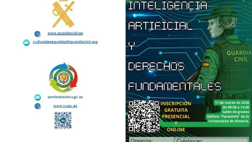 Jornada en formato online/webinar: "Inteligencia Artificial y Derechos Fundamentales"