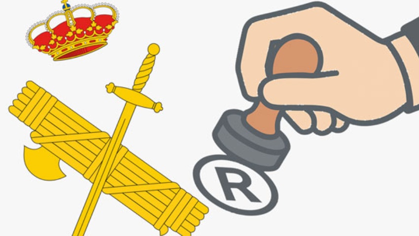 Solicitud de autorización de uso marca "Guardia Civil"