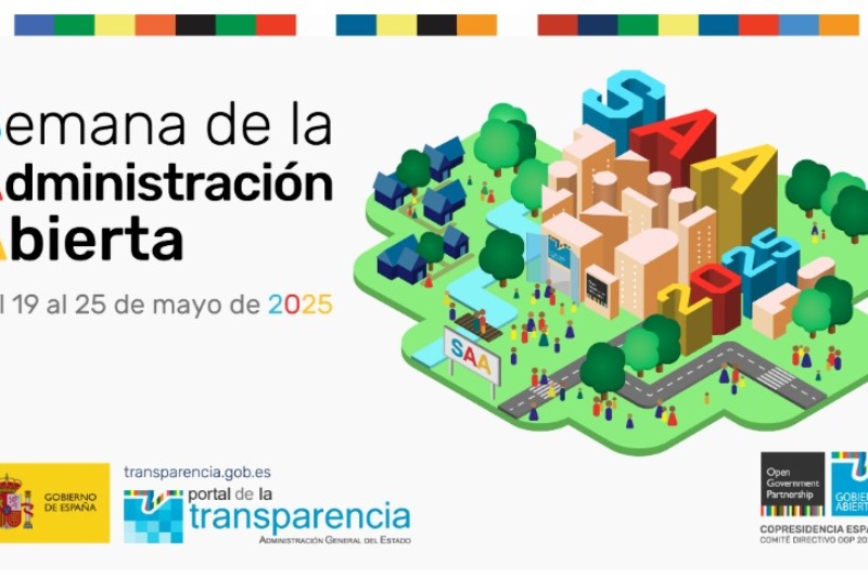 Banner promocional de la Semana de la Administración Abierta