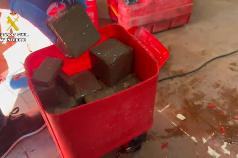 Paquete conteniendo droga