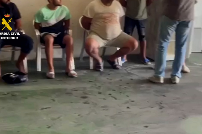Detenidos en la operación