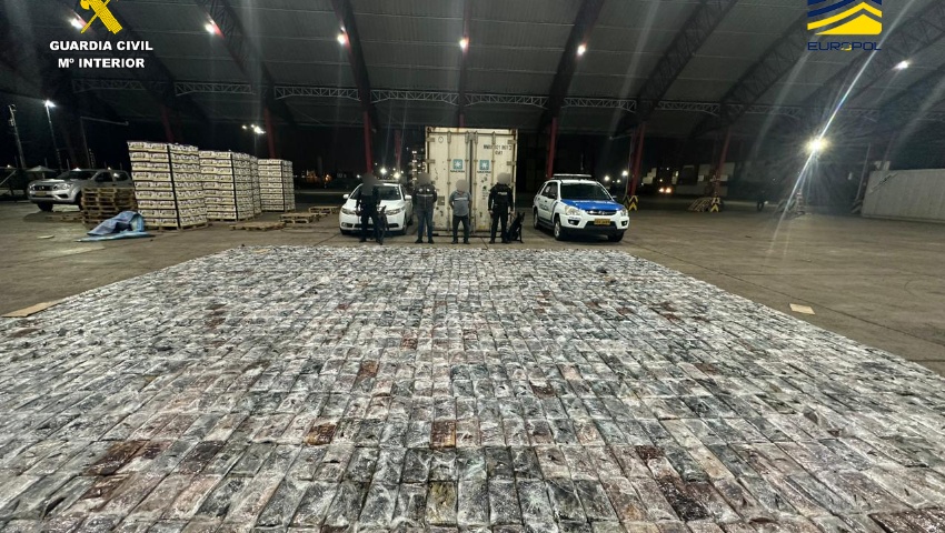 Intervenidas más de 21 toneladas de cocaína y desarticulada una organización que operaba en los principales puertos de España y Ecuador