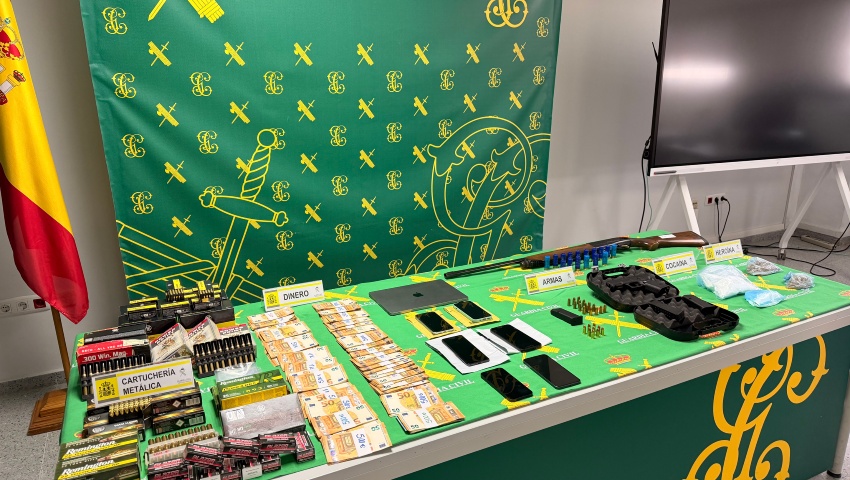 Detenidas 21 personas en Madrid por tráfico ilícito de armas y munición