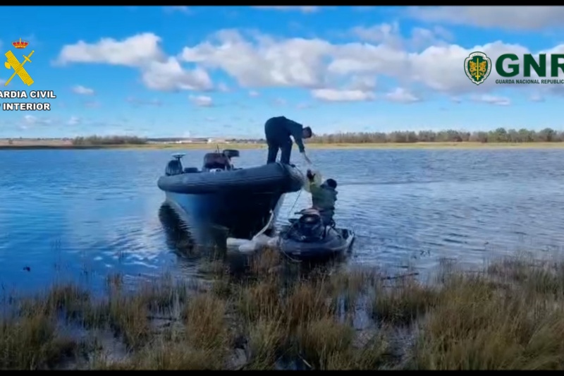 Una operación conjunta de Guardia Civil y Guarda Nacional Republicana golpea al narcotráfico en Huelva y Portugal