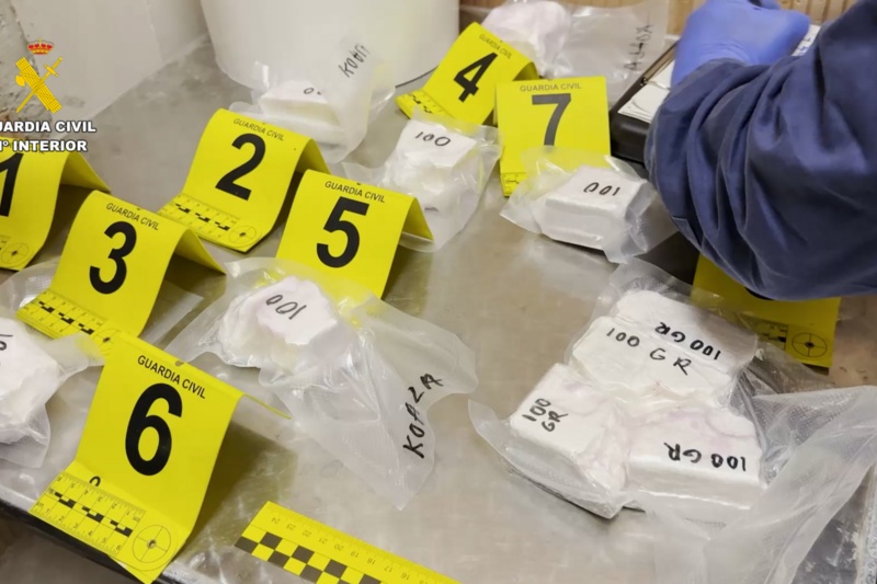 Recogida de evidencias durante detención