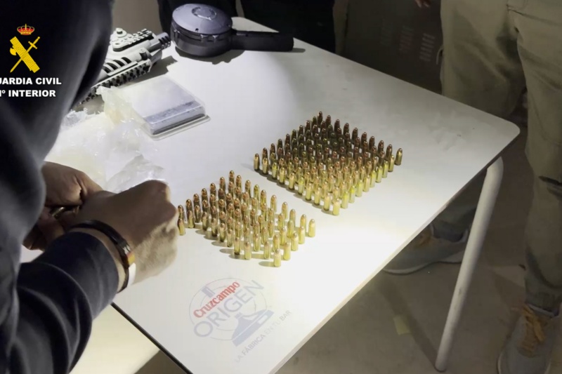 Recogida de evidencias durante detención