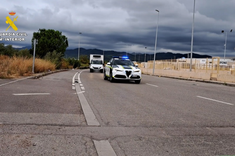 Detenido el conductor de un camión por transportar más de tonelada y media de hachís