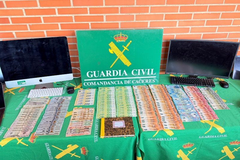 Desmantelada en Cáceres una organización criminal que estafaba por medio de una supuesta actividad espiritual