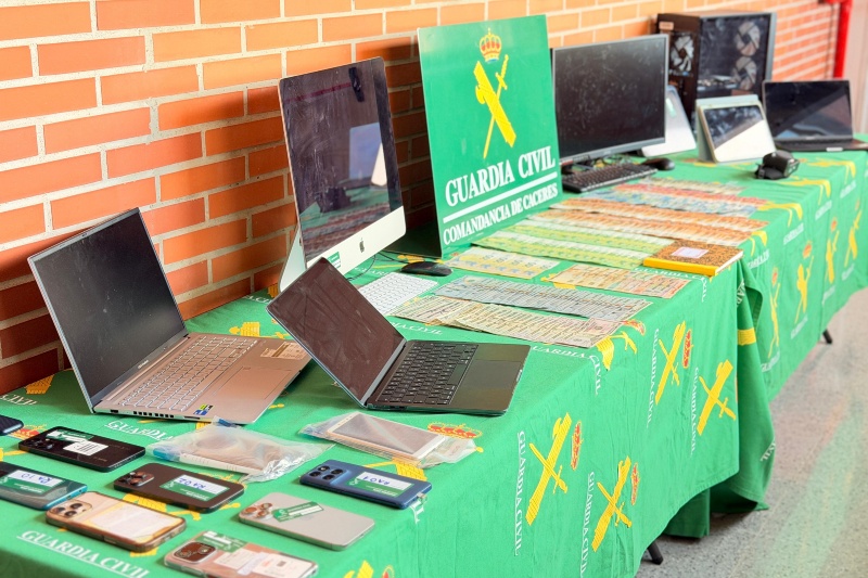 Desmantelada en Cáceres una organización criminal que estafaba por medio de una supuesta actividad espiritual