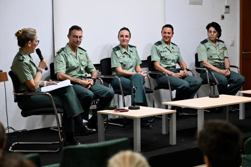 Intervinientes de la Guardia Civil en las jornadas Intervinientes de la Guardia Civil en las jornadas