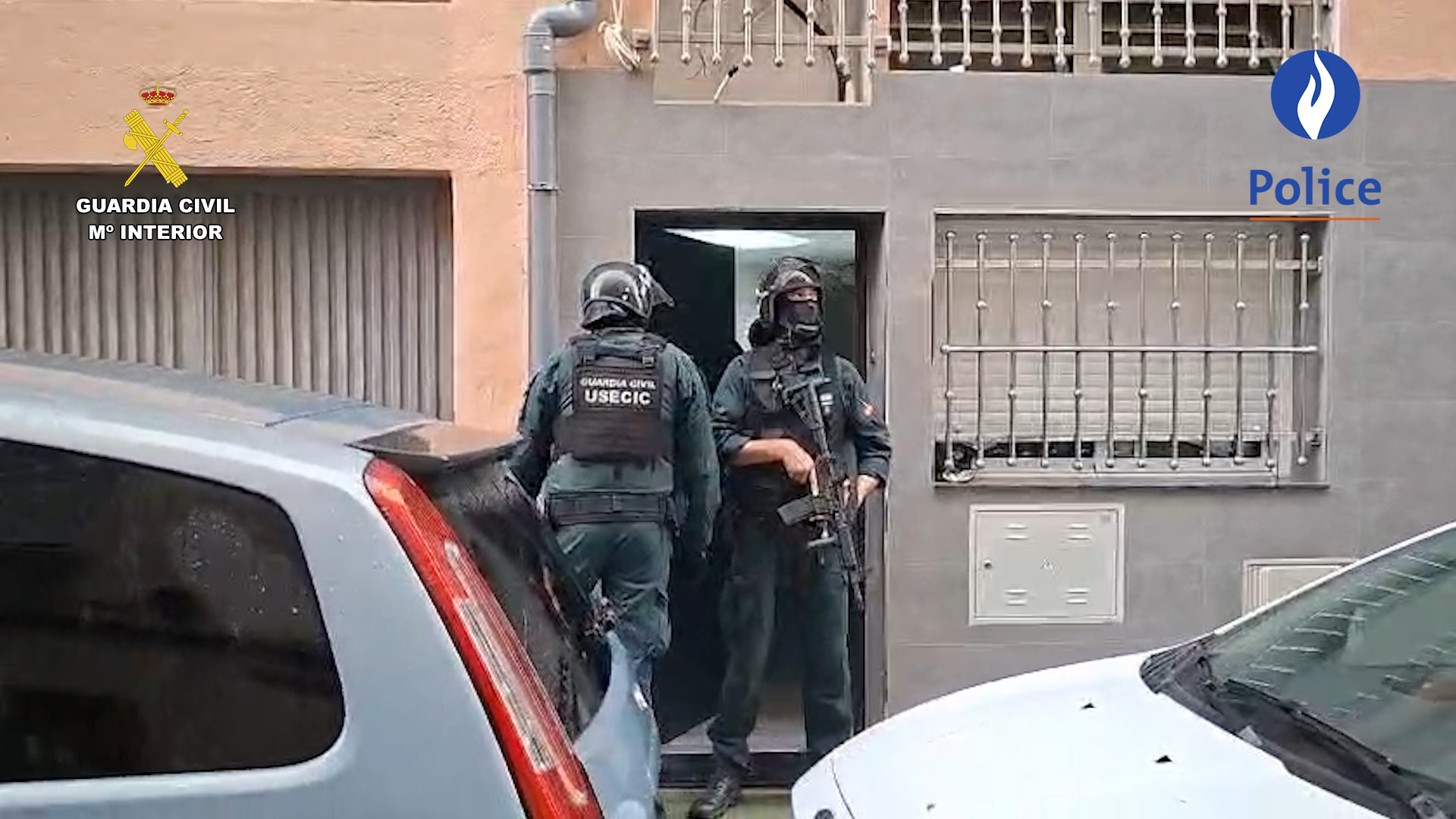 Almería se convierte en el escenario de la detención de tres sospechosos del asesinato de un policía en Bélgica