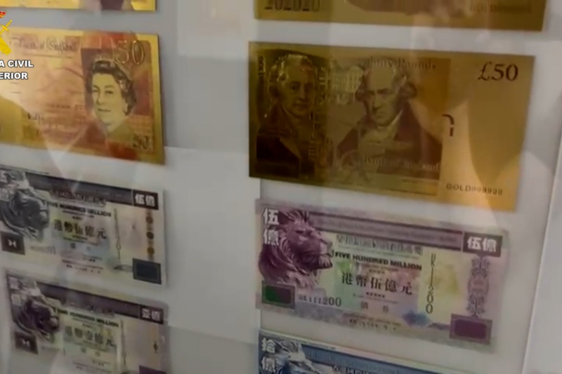 Billetes de diferentes países