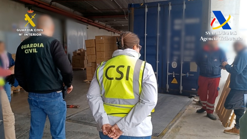 Recuperados 21 vehículos de alta gama sustraídos ocultos en contenedores en el puerto de Valencia