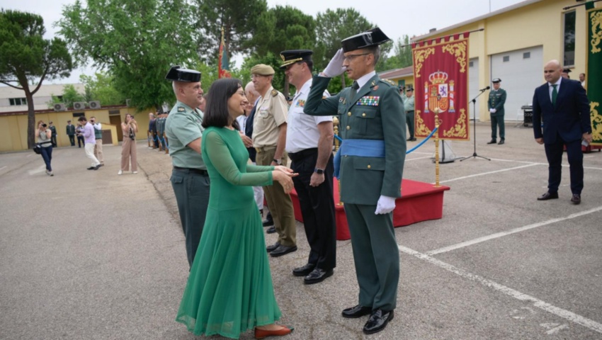 La directora general de la Guardia Civil preside la toma de posesión del jefe de la Comandancia de Madrid