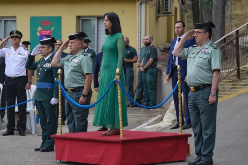 La directora general de la Guardia Civil preside la toma de posesión del jefe de la Comandancia de Madrid