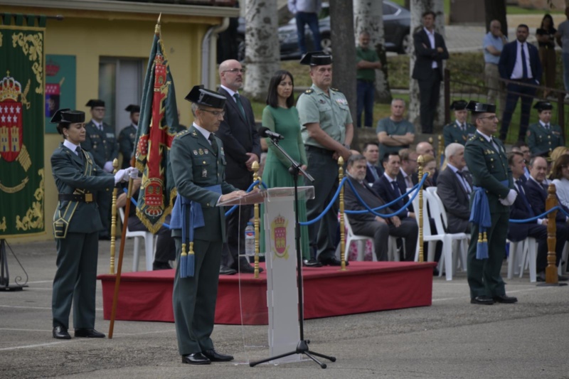 La directora general de la Guardia Civil preside la toma de posesión del jefe de la Comandancia de Madrid