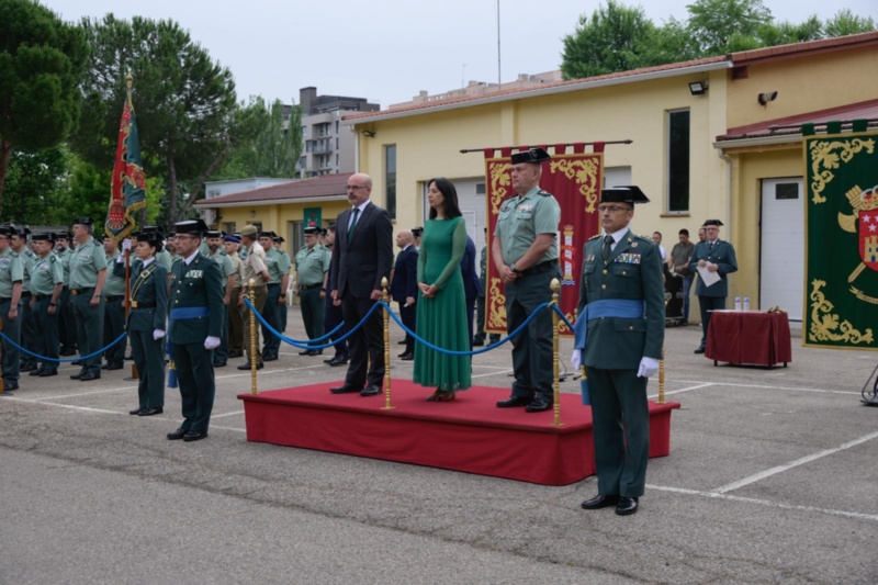 La directora general de la Guardia Civil preside la toma de posesión del jefe de la Comandancia de Madrid