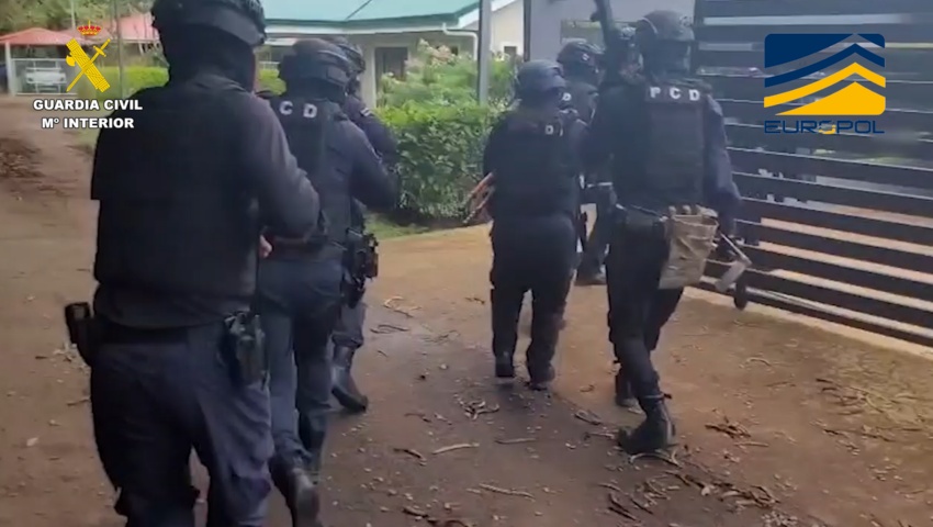 Desarticulada una organización criminal que importaba en contenedores cocaína oculta en fruta desde Costa Rica hasta diferentes puntos de Europa