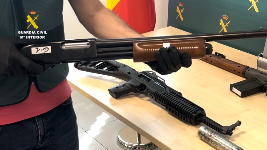 Desmantelada una organización criminal que suministraba armas de fuego a narcotraficantes