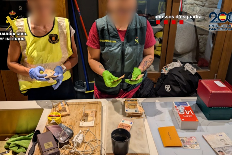 Golpe a una organización criminal que operaba en callcenters de Barcelona responsable de estafar más de 10 millones de euros a centenares de personas