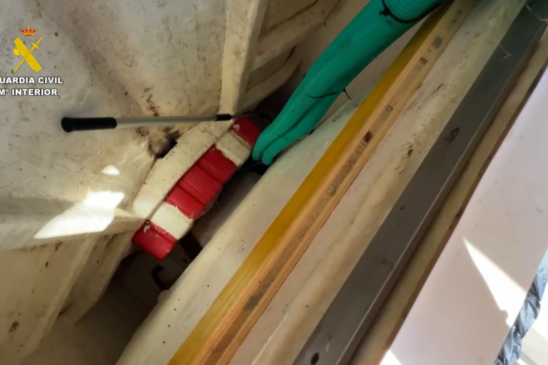 La Guardia Civil impide un alijo de 1.500 kg de cocaína destinado a las costas de Rota y Cádiz