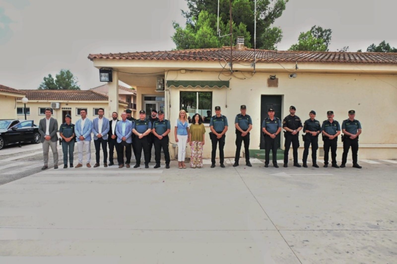 La directora general de la Guardia Civil visita el cuartel de Torre-Pacheco