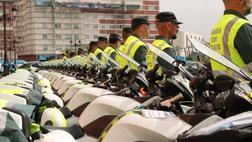 132 guardias civiles darán seguridad a la 80ª edición de la Vuelta Ciclista a España 2025