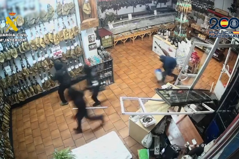 Desarticulada en Sevilla una de las bandas de aluniceros más activa del Sur de España