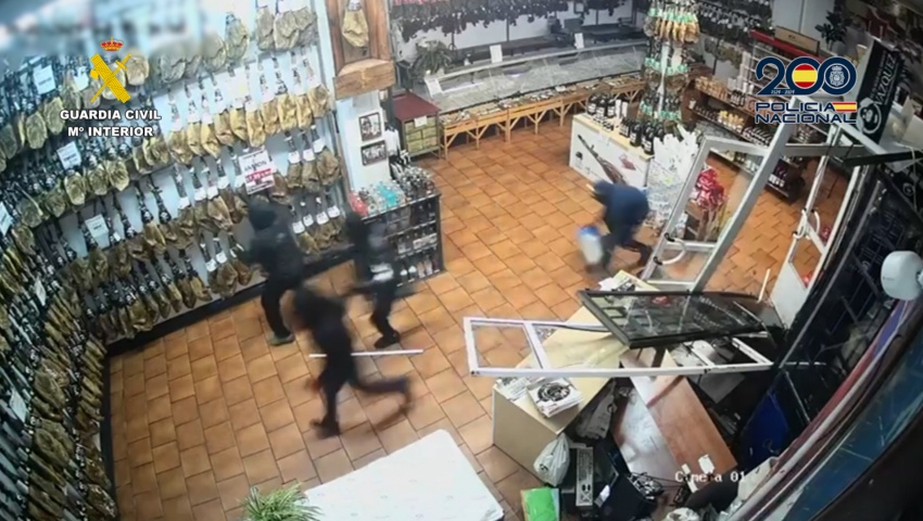 Desarticulada en Sevilla una de las bandas de aluniceros más activa del Sur de España