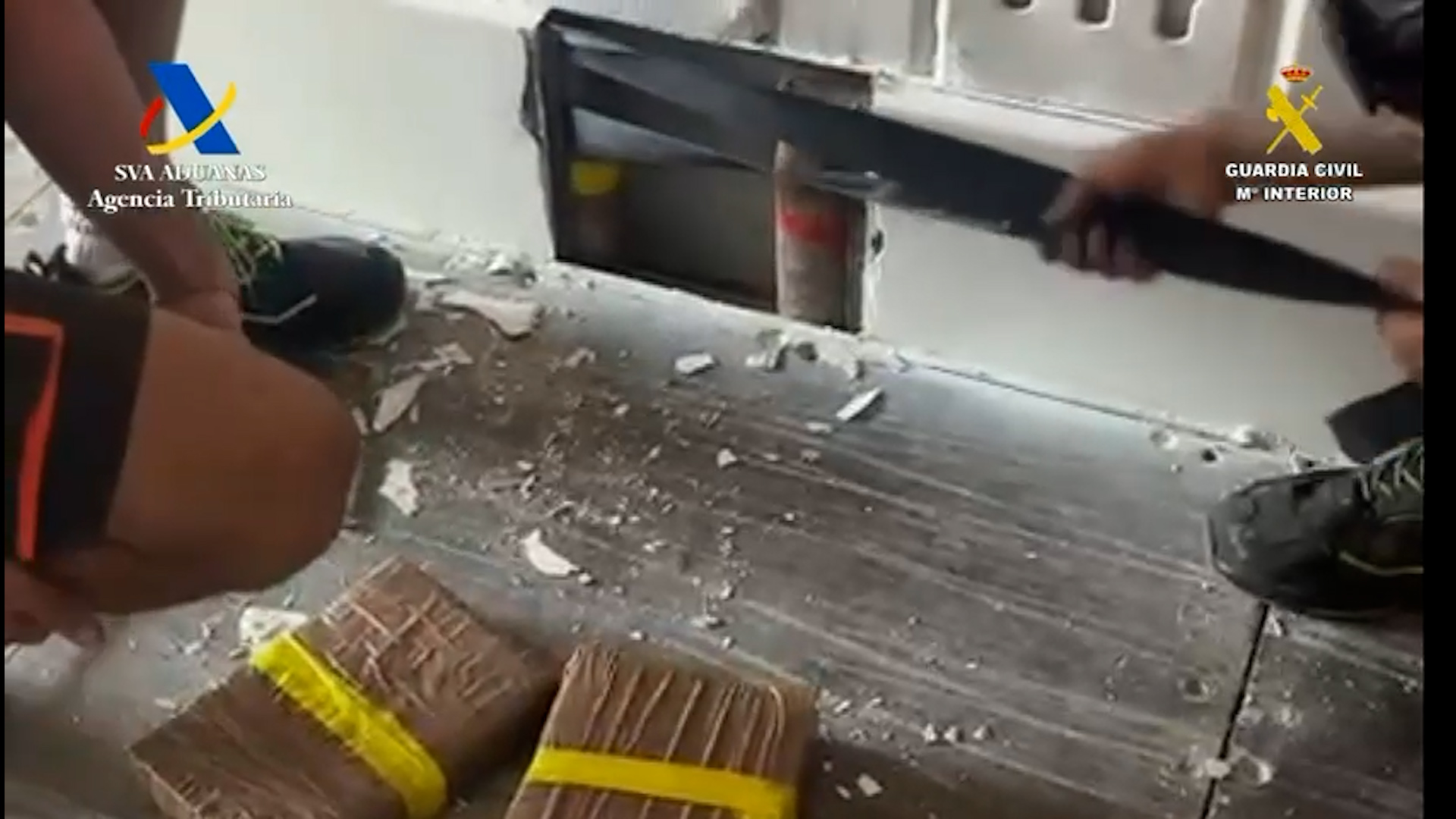 Intervenidos más de 2.100 kilos de hachís en el puerto de Algeciras