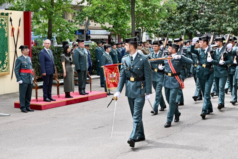 Desfile toma de posesión del general de brigada Andrés Velarde