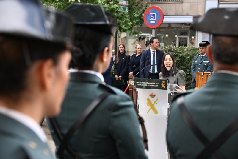 La directora general de la Guardia Civil, Mercedes González