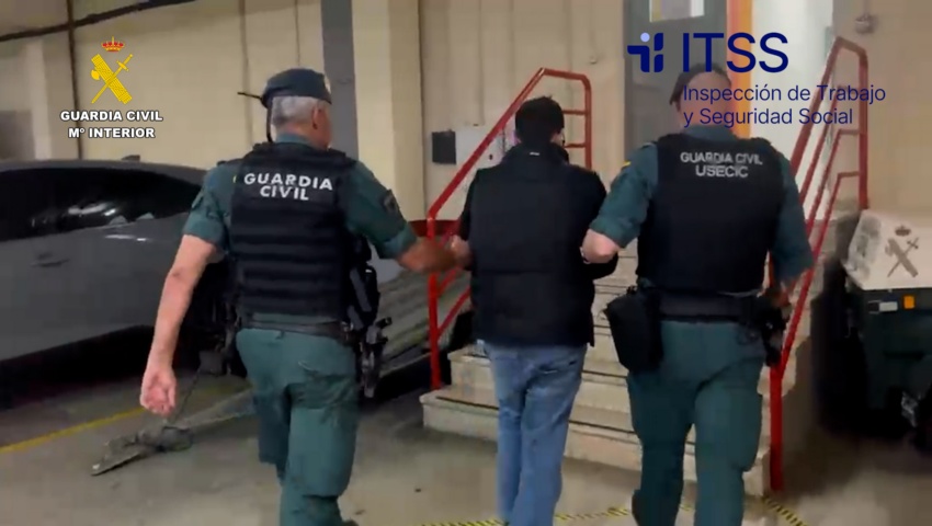 Tres personas detenidas por liderar en el norte de España una red de explotación laboral con casi medio centenar de trabajadores extranjeros