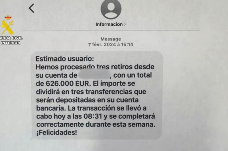 Conversación estafa criptomonedas