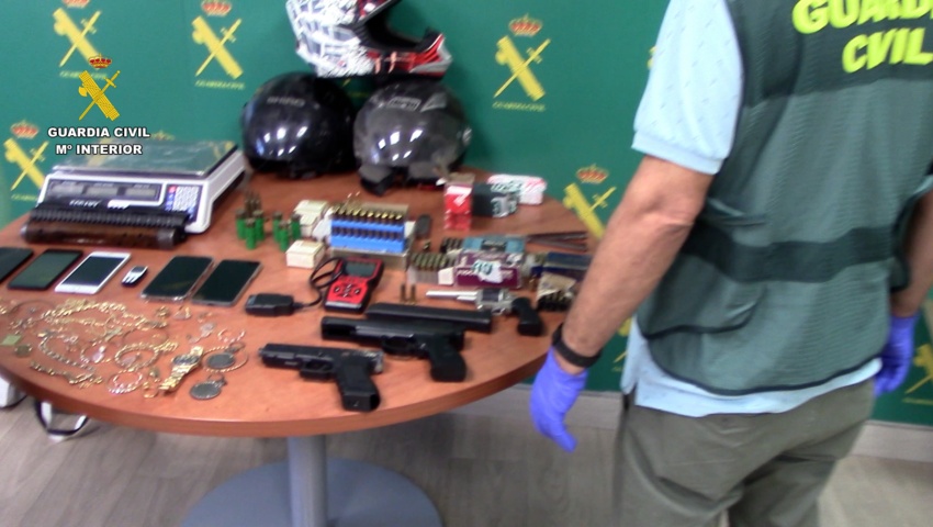 Desarticulado en Murcia un grupo criminal que atracaba a los recaudadores de salones de juego a punta de pistola