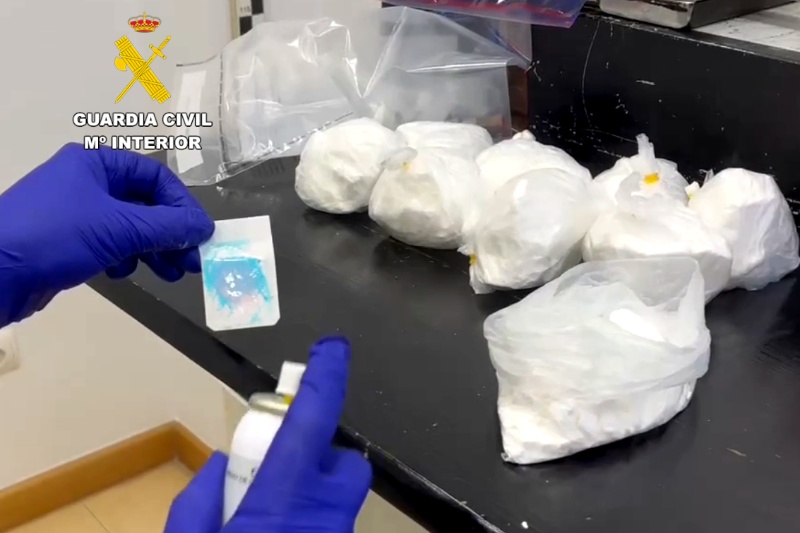 Droga intervenida en la Operación Pucero Trata Droga intervenida en la Operación Pucero Trata