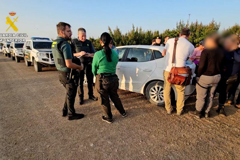 Detenidas dos personas por tener a cerca de 200 trabajadores temporeros afincados en condiciones precarias en Huesca