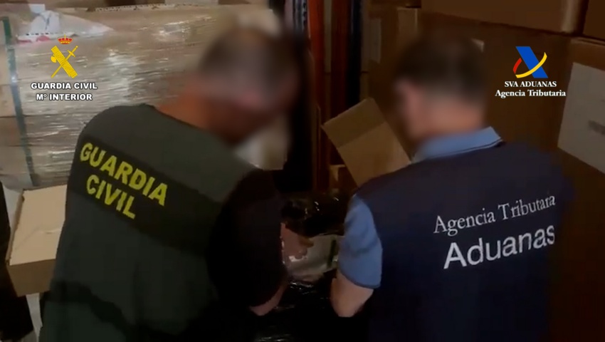 Detenidas 20 personas tras la incautación de 23 toneladas de picadura de tabaco en Ciudad Real