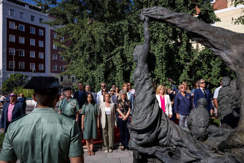 La secretaria de Estado de Seguridad, Aina Calvo, preside el acto del ‘Día de la memoria y recuerdo a las víctimas del terrorismo en la Guardia Civil’
