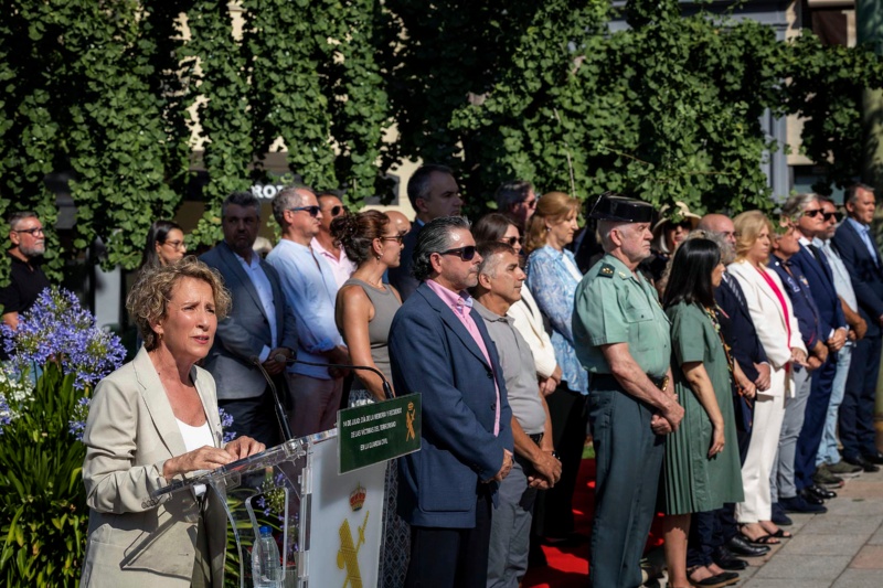 La secretaria de Estado de Seguridad, Aina Calvo, preside el acto del ‘Día de la memoria y recuerdo a las víctimas del terrorismo en la Guardia Civil’