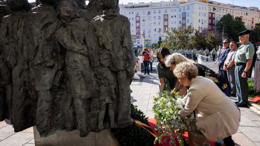 Calvo destaca el sacrificio de la Guardia Civil “en la defensa de la justicia, la libertad y la dignidad” frente al terrorismo