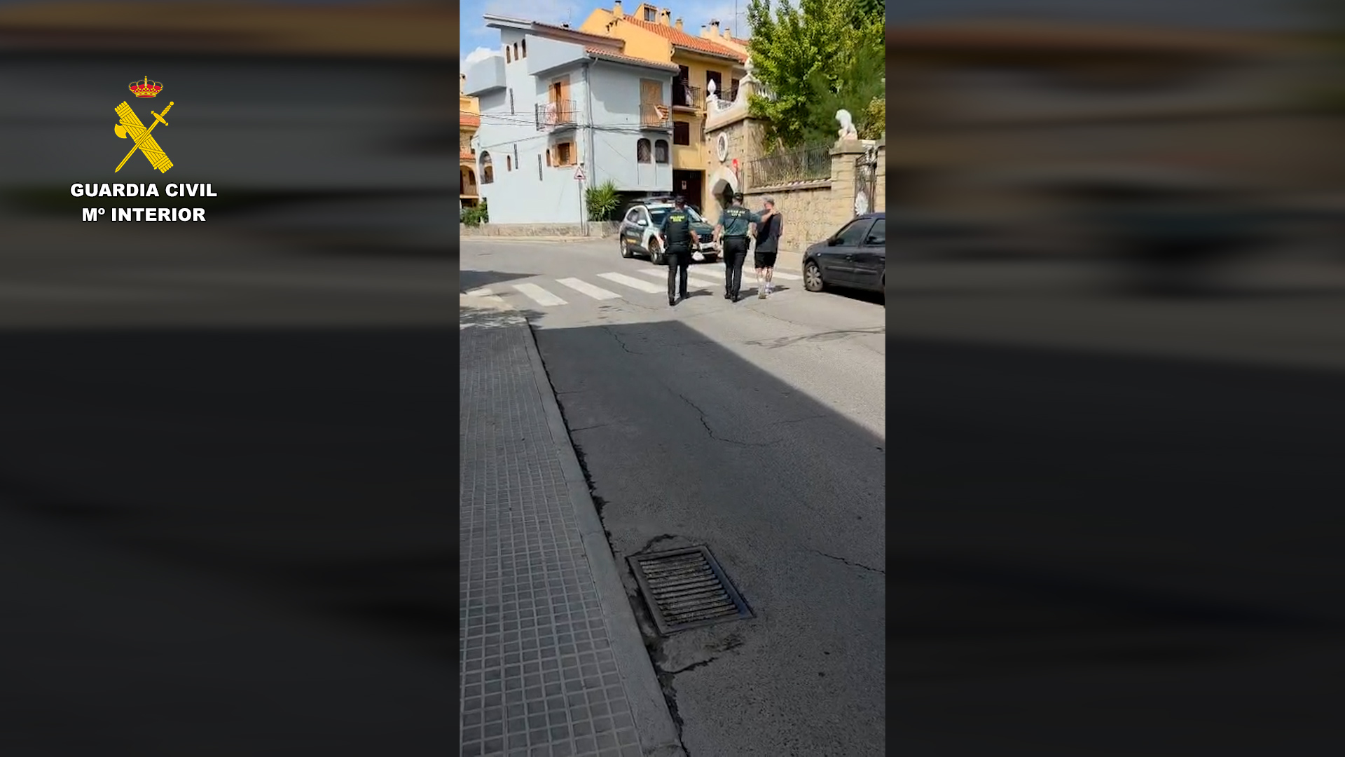 Momento de la detención